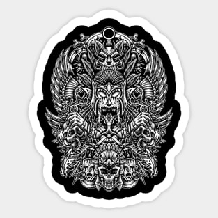 Ghost of Aztec Sticker